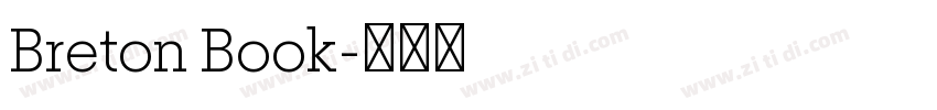 Breton Book字体转换